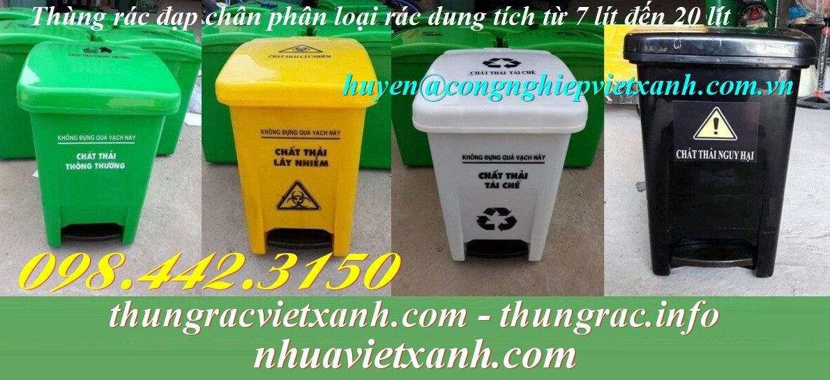 Thùng rác Việt Xanh – thùng rác công nghiệp, thùng nhựa, khay nhựa, nhựa công nghiệp