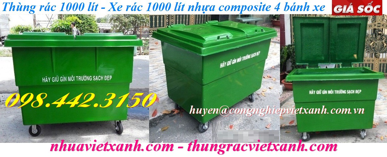 Thùng rác Việt Xanh – thùng rác công nghiệp, thùng nhựa, khay nhựa, nhựa công nghiệp