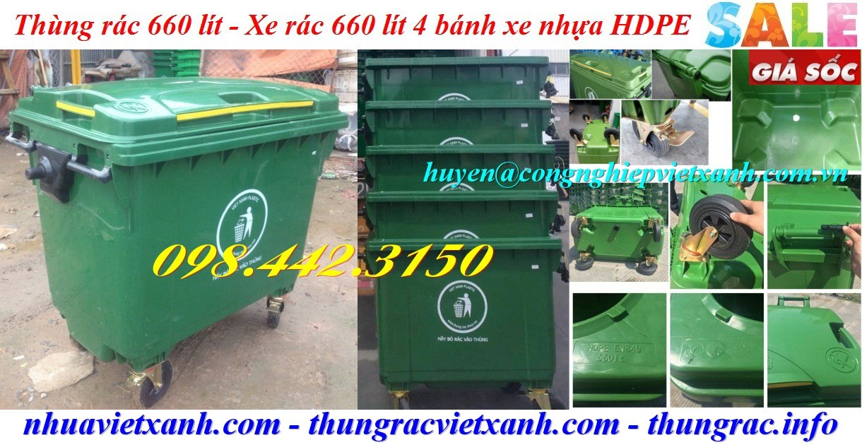 Thùng rác Việt Xanh – thùng rác công nghiệp, thùng nhựa, khay nhựa, nhựa công nghiệp