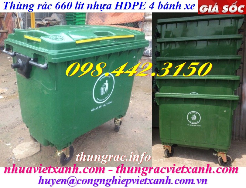 Thùng rác Việt Xanh – thùng rác công nghiệp, thùng nhựa, khay nhựa, nhựa công nghiệp
