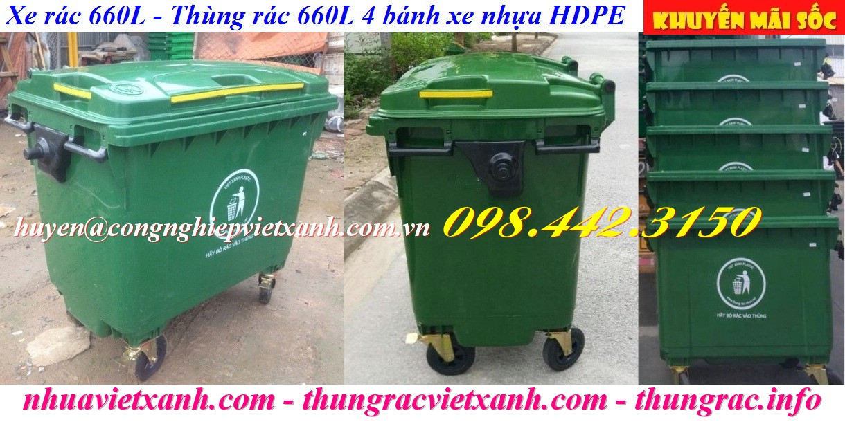 Thùng rác Việt Xanh – thùng rác công nghiệp, thùng nhựa, khay nhựa, nhựa công nghiệp