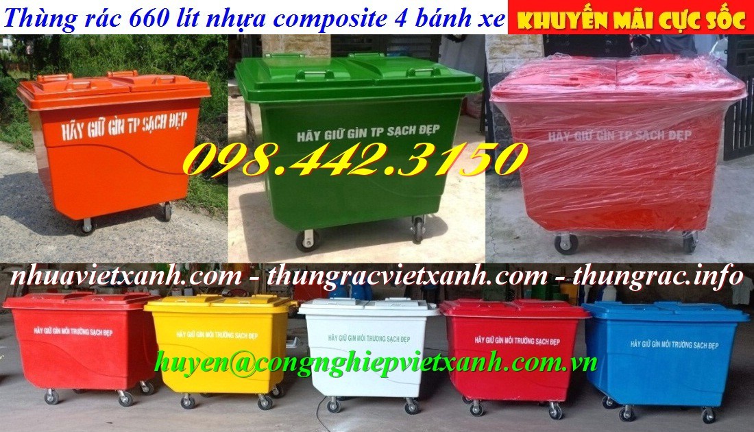 Thùng rác Việt Xanh – thùng rác công nghiệp, thùng nhựa, khay nhựa, nhựa công nghiệp
