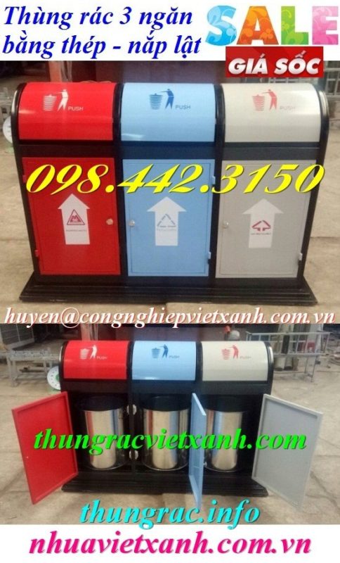 Thùng rác Việt Xanh – thùng rác công nghiệp, thùng nhựa, khay nhựa, nhựa công nghiệp