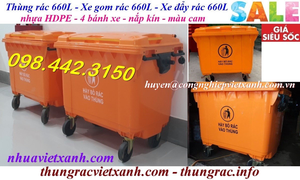 Thùng rác Việt Xanh – thùng rác công nghiệp, thùng nhựa, khay nhựa, nhựa công nghiệp