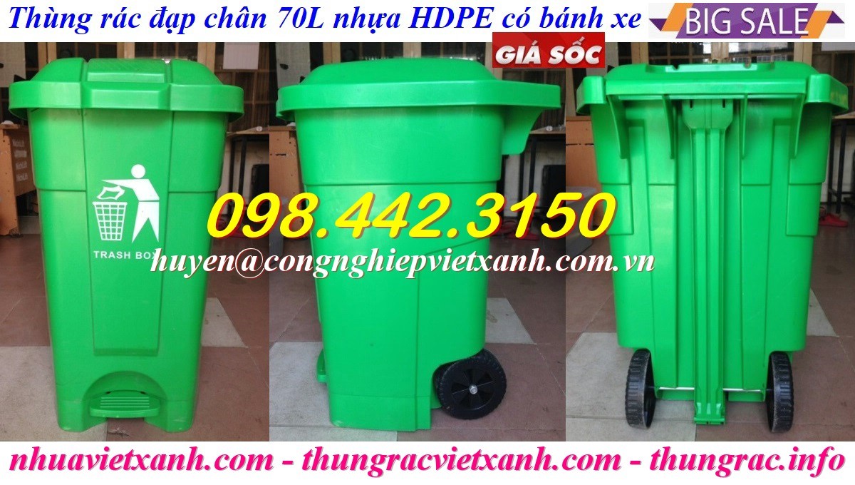 Thùng rác Việt Xanh – thùng rác công nghiệp, thùng nhựa, khay nhựa, nhựa công nghiệp