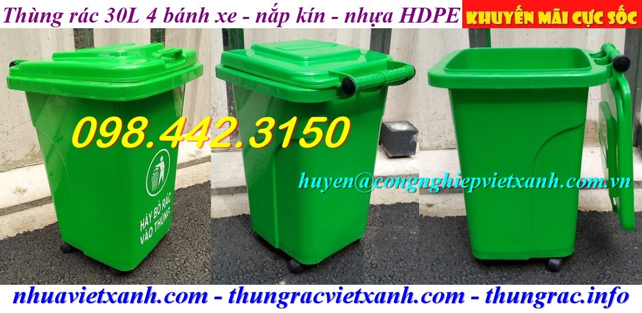 Thùng rác Việt Xanh – thùng rác công nghiệp, thùng nhựa, khay nhựa, nhựa công nghiệp