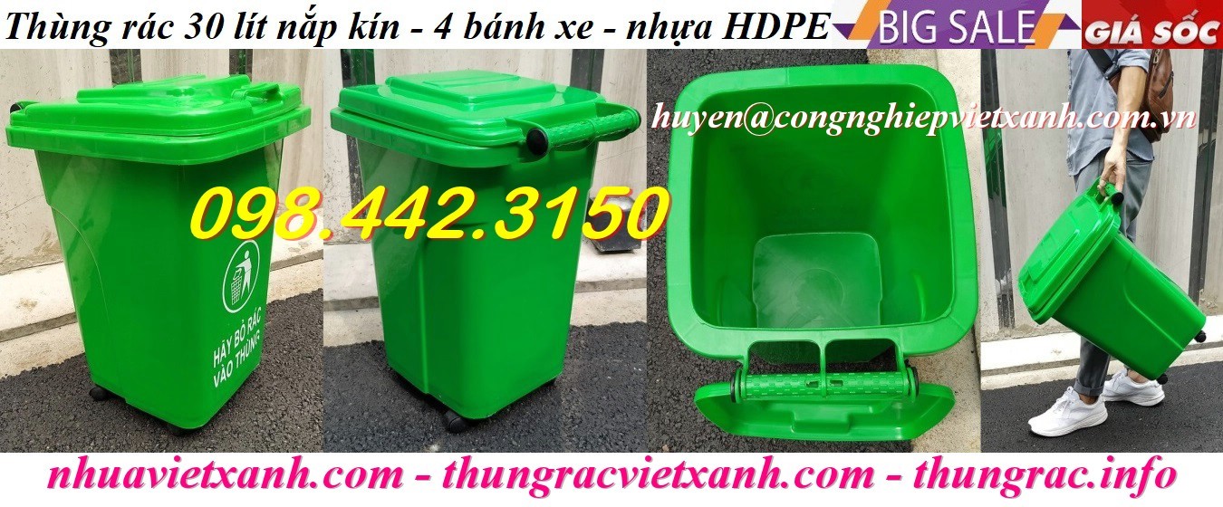 Thùng rác Việt Xanh – thùng rác công nghiệp, thùng nhựa, khay nhựa, nhựa công nghiệp