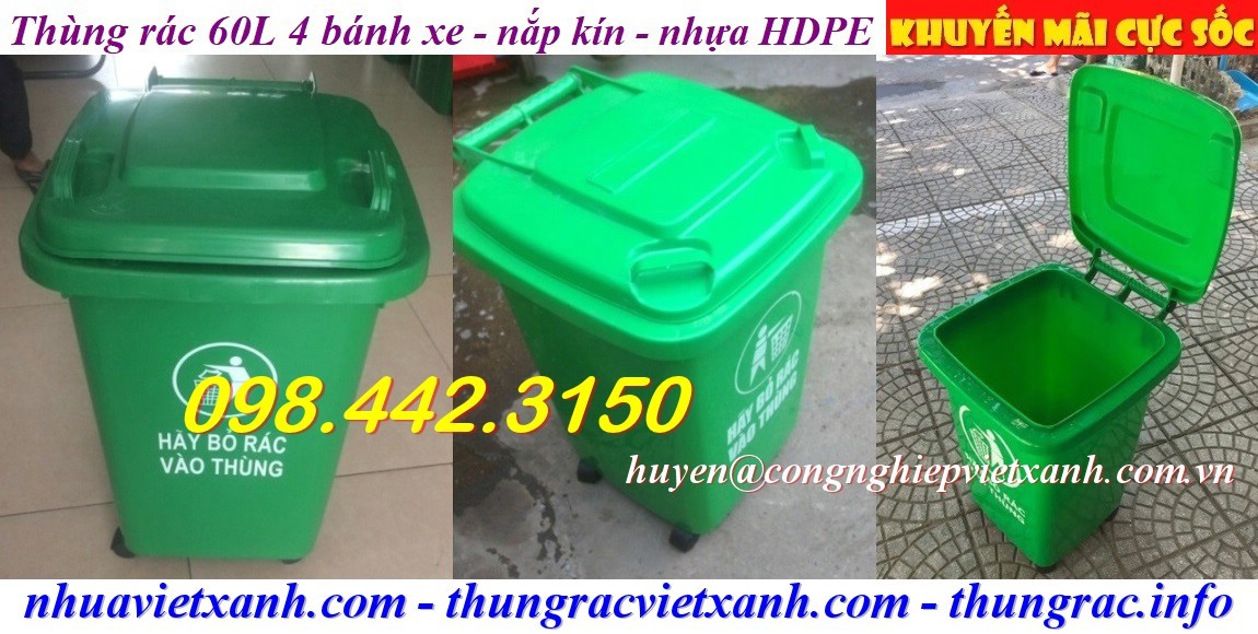 Thùng rác Việt Xanh – thùng rác công nghiệp, thùng nhựa, khay nhựa, nhựa công nghiệp