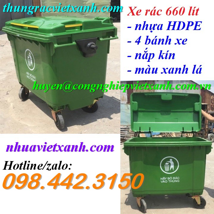 Thùng rác Việt Xanh – thùng rác công nghiệp, thùng nhựa, khay nhựa, nhựa công nghiệp