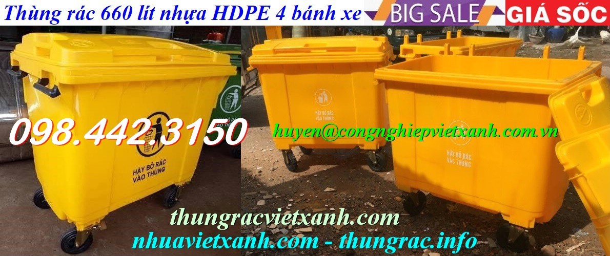 Thùng rác Việt Xanh – thùng rác công nghiệp, thùng nhựa, khay nhựa, nhựa công nghiệp