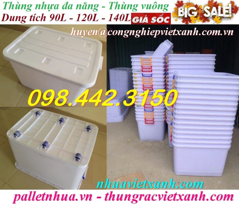 Thùng rác Việt Xanh – thùng rác công nghiệp, thùng nhựa, khay nhựa, nhựa công nghiệp