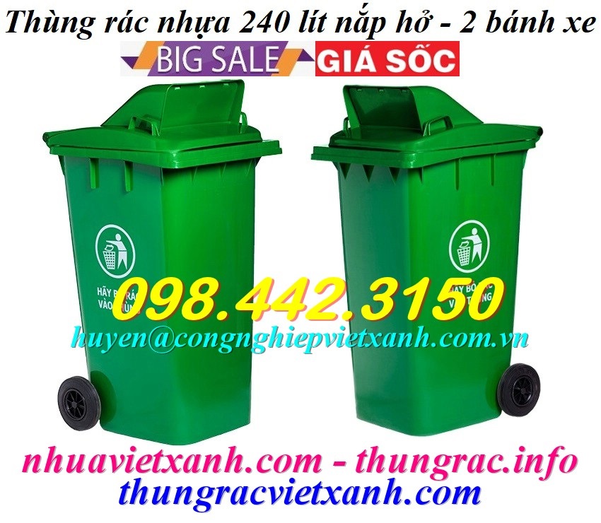 Thùng rác Việt Xanh – thùng rác công nghiệp, thùng nhựa, khay nhựa, nhựa công nghiệp