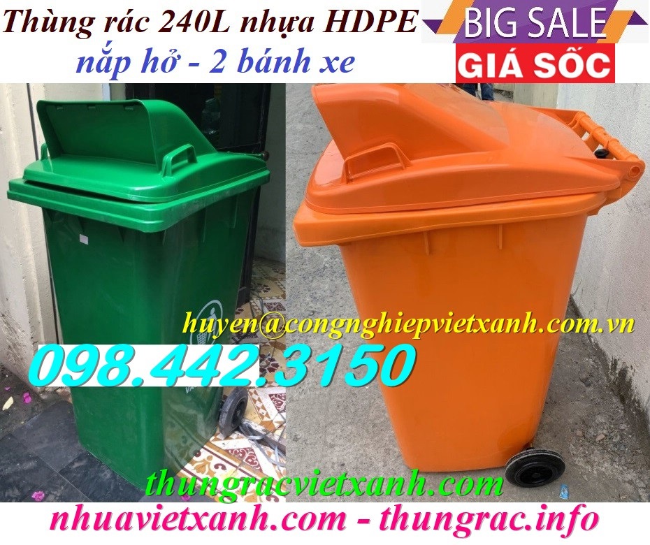 Thùng rác Việt Xanh – thùng rác công nghiệp, thùng nhựa, khay nhựa, nhựa công nghiệp