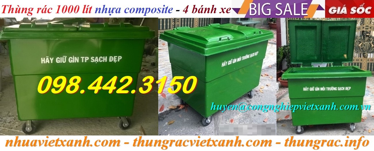 Thùng rác Việt Xanh – thùng rác công nghiệp, thùng nhựa, khay nhựa, nhựa công nghiệp
