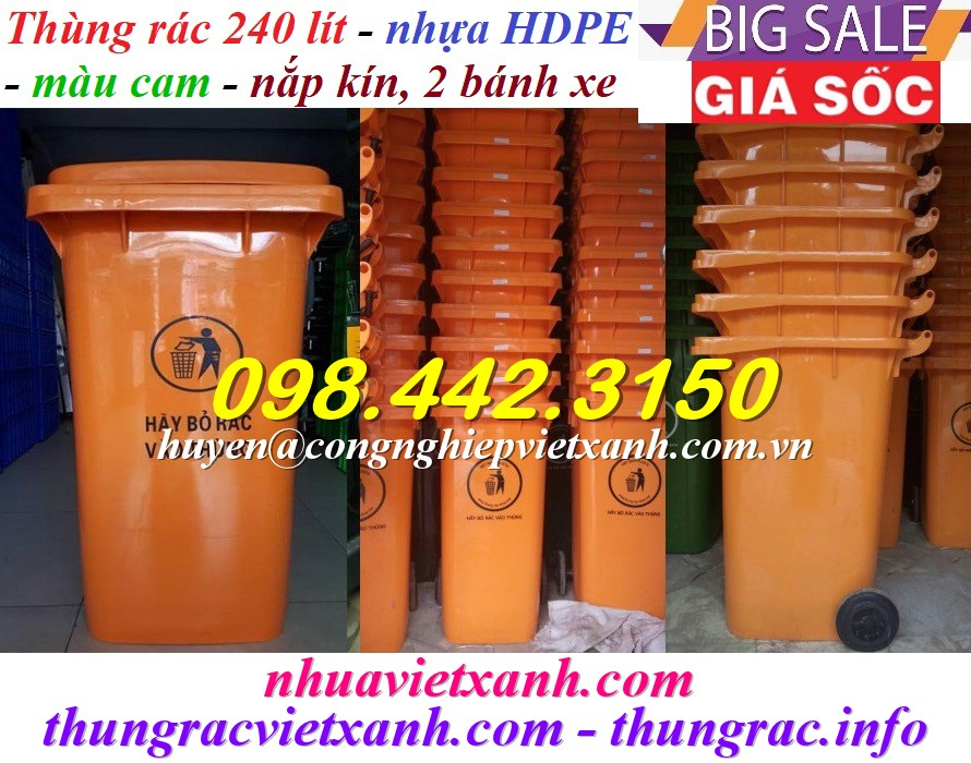 Thùng rác Việt Xanh – thùng rác công nghiệp, thùng nhựa, khay nhựa, nhựa công nghiệp