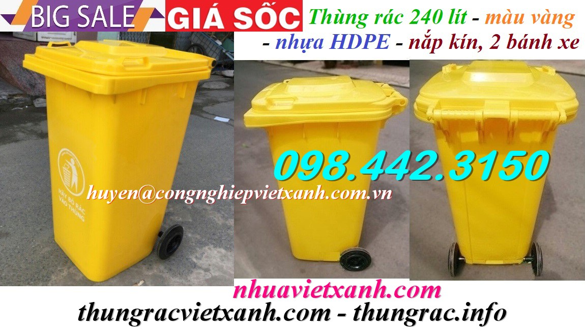 Thùng rác Việt Xanh – thùng rác công nghiệp, thùng nhựa, khay nhựa, nhựa công nghiệp