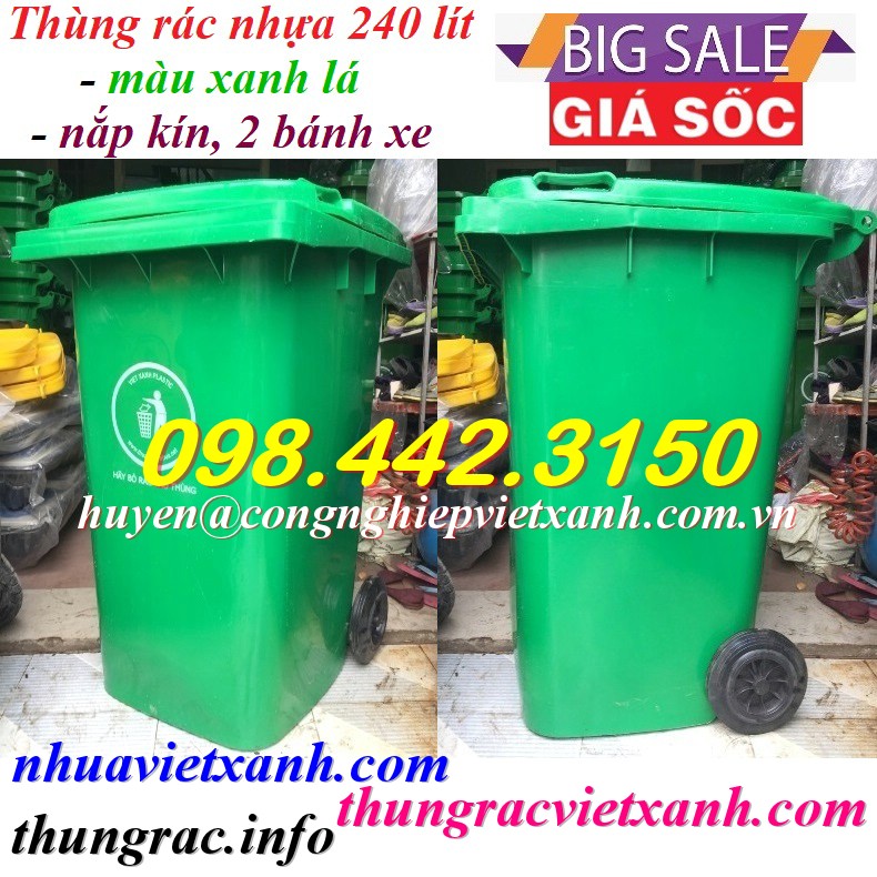 Thùng rác Việt Xanh – thùng rác công nghiệp, thùng nhựa, khay nhựa, nhựa công nghiệp