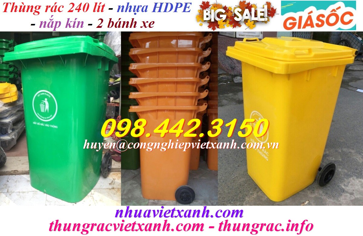 Thùng rác Việt Xanh – thùng rác công nghiệp, thùng nhựa, khay nhựa, nhựa công nghiệp