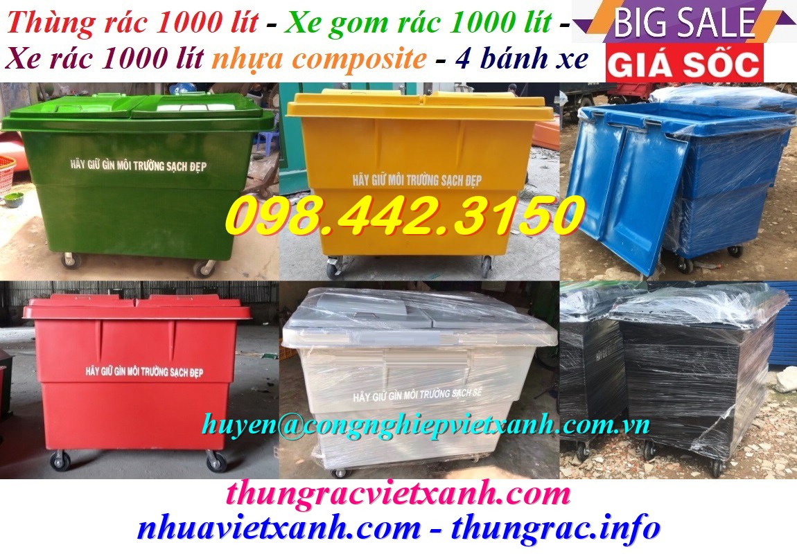 Thùng rác Việt Xanh – thùng rác công nghiệp, thùng nhựa, khay nhựa, nhựa công nghiệp