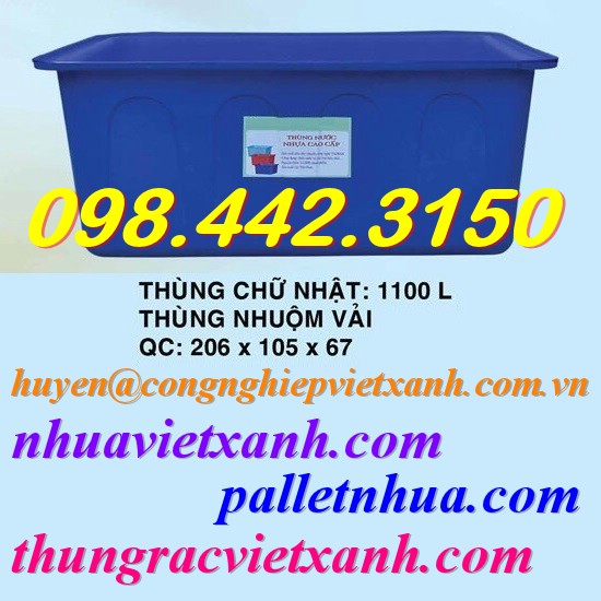 Thùng rác Việt Xanh – thùng rác công nghiệp, thùng nhựa, khay nhựa, nhựa công nghiệp