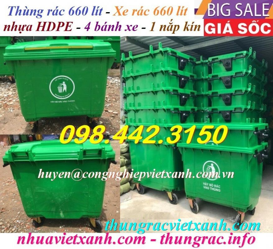 Thùng rác Việt Xanh – thùng rác công nghiệp, thùng nhựa, khay nhựa, nhựa công nghiệp