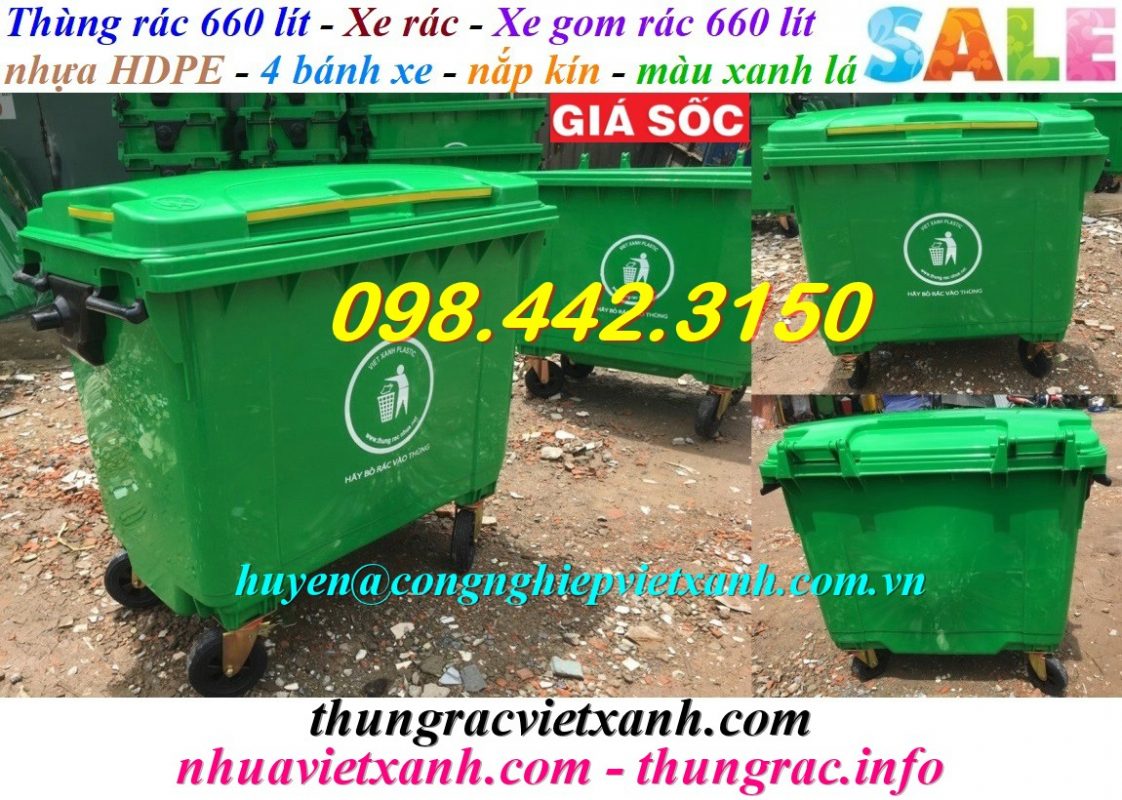 Thùng rác Việt Xanh – thùng rác công nghiệp, thùng nhựa, khay nhựa, nhựa công nghiệp