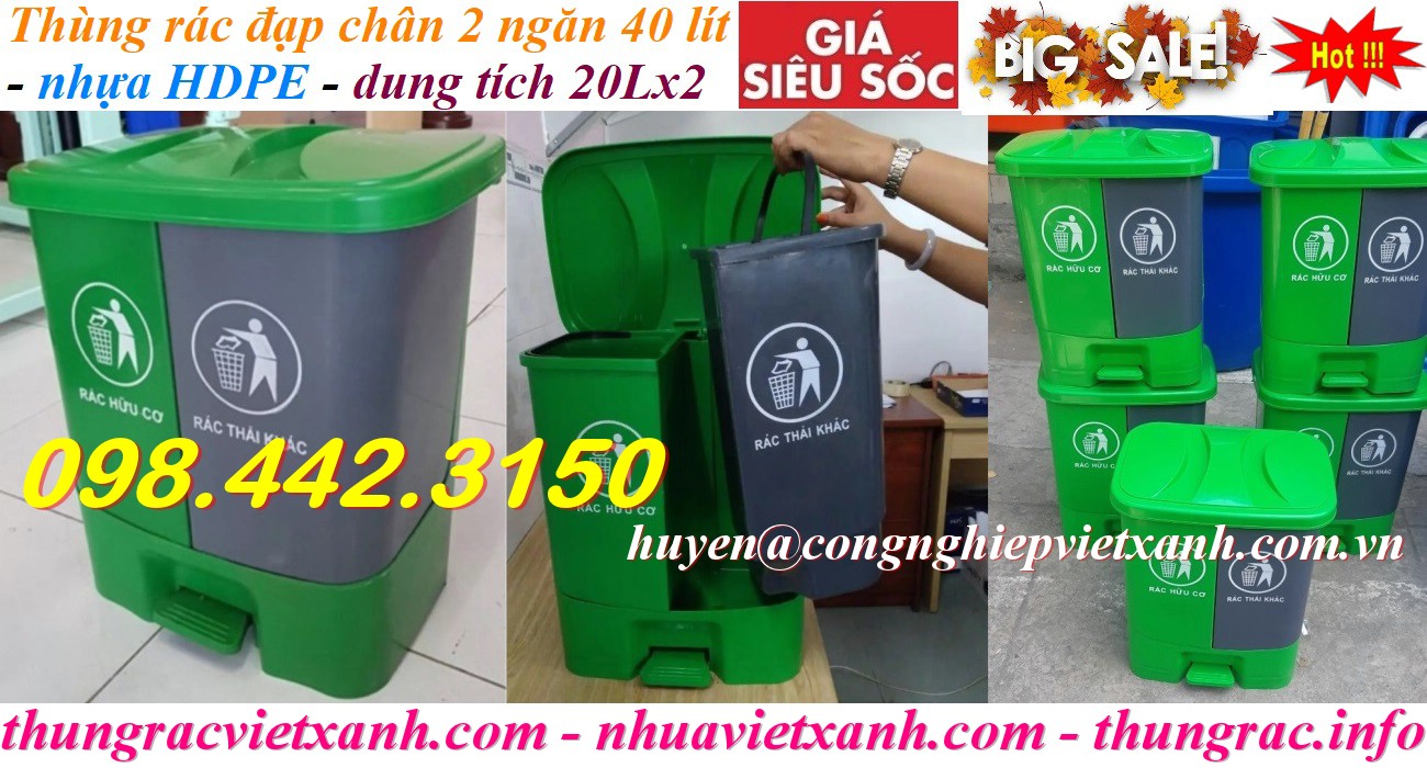 Thùng rác Việt Xanh – thùng rác công nghiệp, thùng nhựa, khay nhựa, nhựa công nghiệp