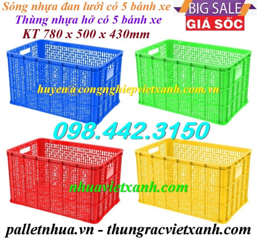 Thùng rác Việt Xanh – thùng rác công nghiệp, thùng nhựa, khay nhựa, nhựa công nghiệp