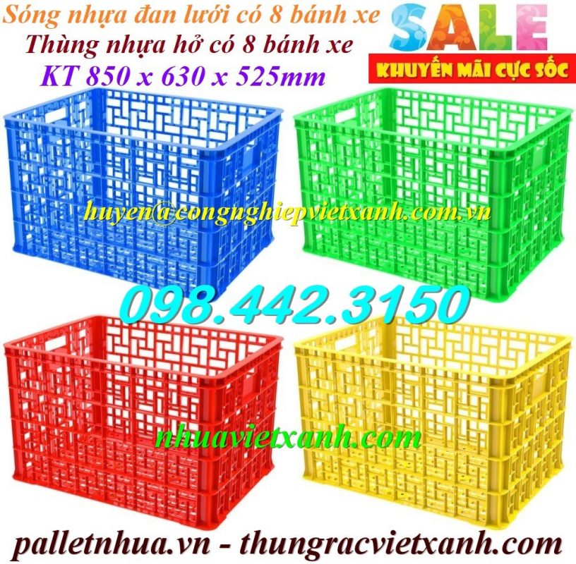 Thùng rác Việt Xanh – thùng rác công nghiệp, thùng nhựa, khay nhựa, nhựa công nghiệp