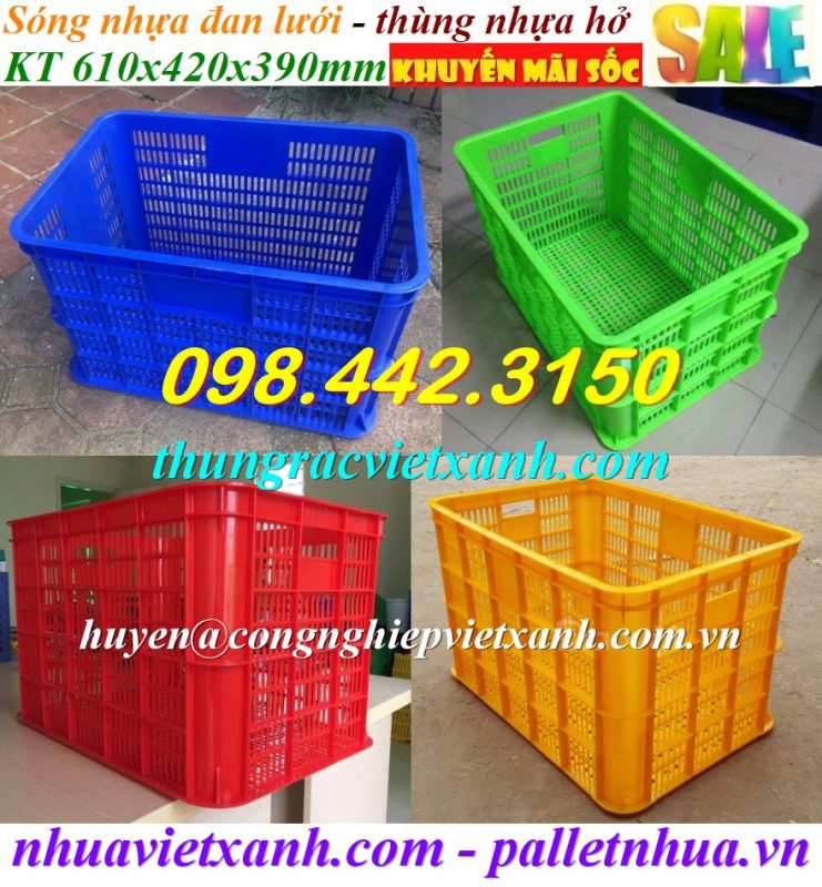 Thùng rác Việt Xanh – thùng rác công nghiệp, thùng nhựa, khay nhựa, nhựa công nghiệp