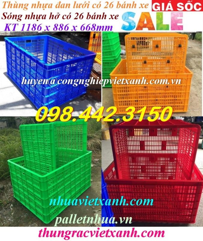 Thùng rác Việt Xanh – thùng rác công nghiệp, thùng nhựa, khay nhựa, nhựa công nghiệp