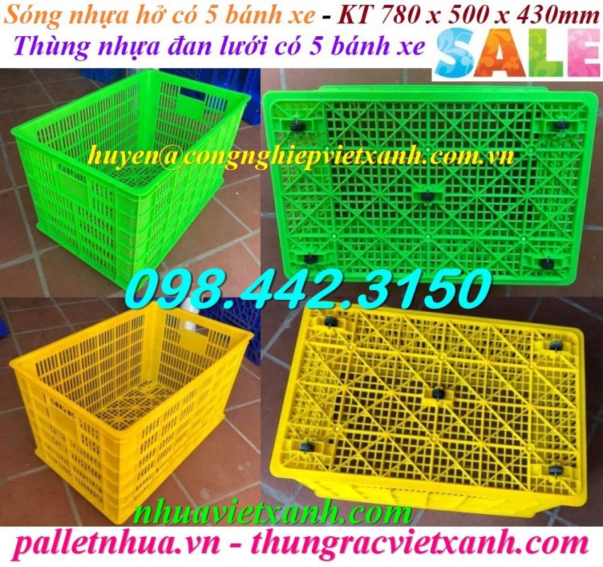 Thùng rác Việt Xanh – thùng rác công nghiệp, thùng nhựa, khay nhựa, nhựa công nghiệp