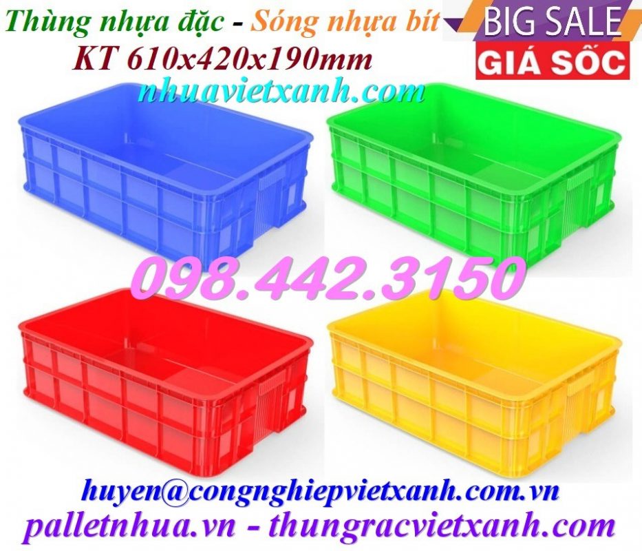 Thùng rác Việt Xanh – thùng rác công nghiệp, thùng nhựa, khay nhựa, nhựa công nghiệp