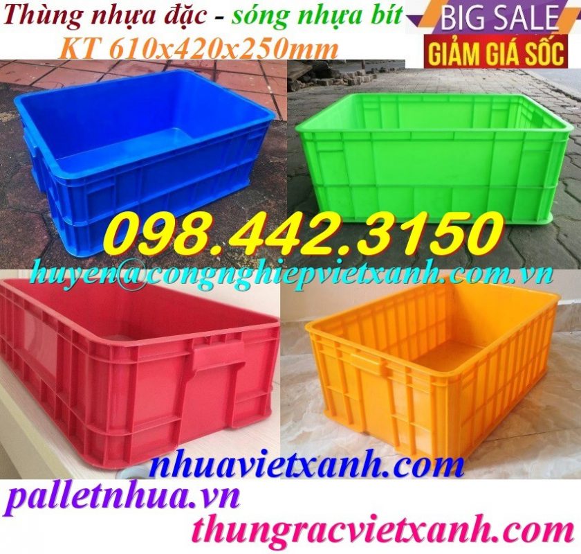 Thùng rác Việt Xanh – thùng rác công nghiệp, thùng nhựa, khay nhựa, nhựa công nghiệp