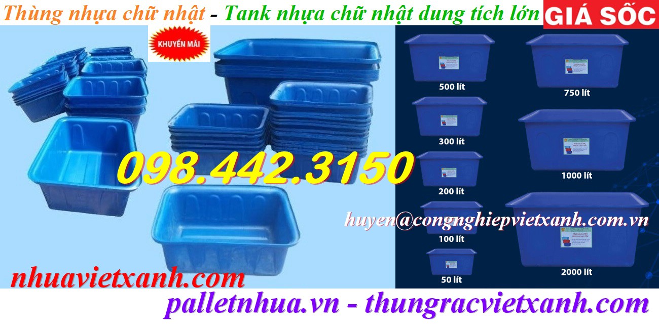 Thùng rác Việt Xanh – thùng rác công nghiệp, thùng nhựa, khay nhựa, nhựa công nghiệp