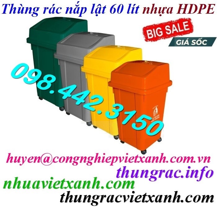 Thùng rác Việt Xanh – thùng rác công nghiệp, thùng nhựa, khay nhựa, nhựa công nghiệp