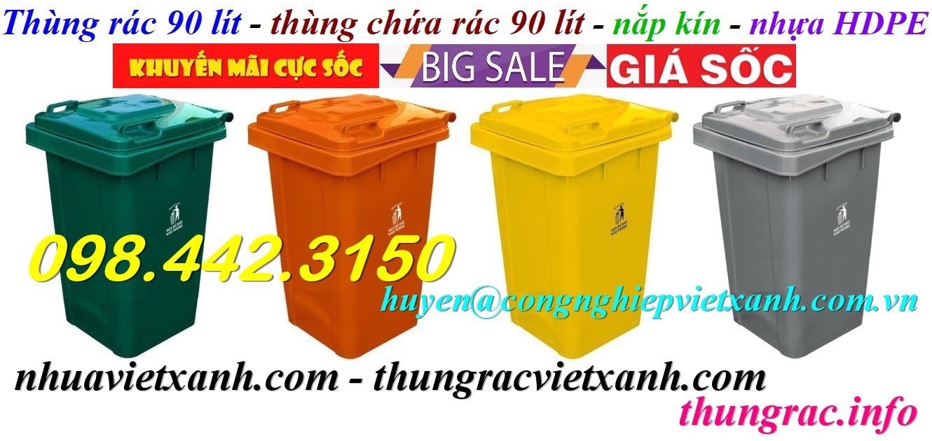 Thùng rác Việt Xanh – thùng rác công nghiệp, thùng nhựa, khay nhựa, nhựa công nghiệp