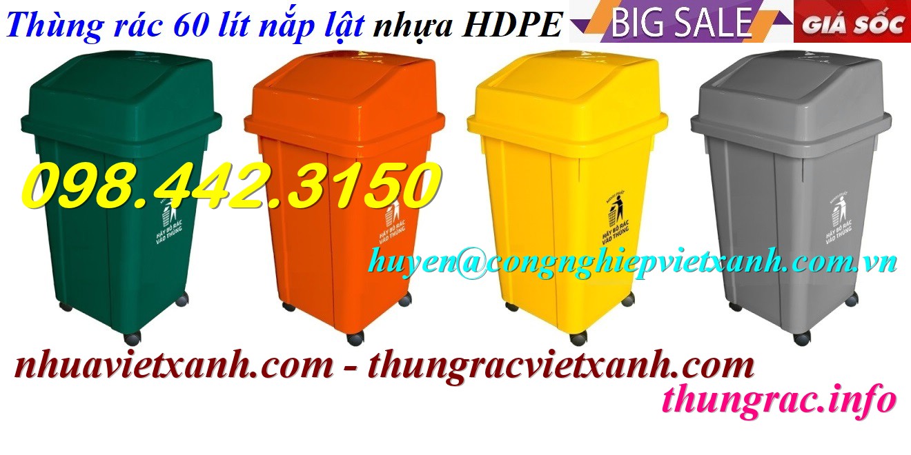 Thùng rác Việt Xanh – thùng rác công nghiệp, thùng nhựa, khay nhựa, nhựa công nghiệp