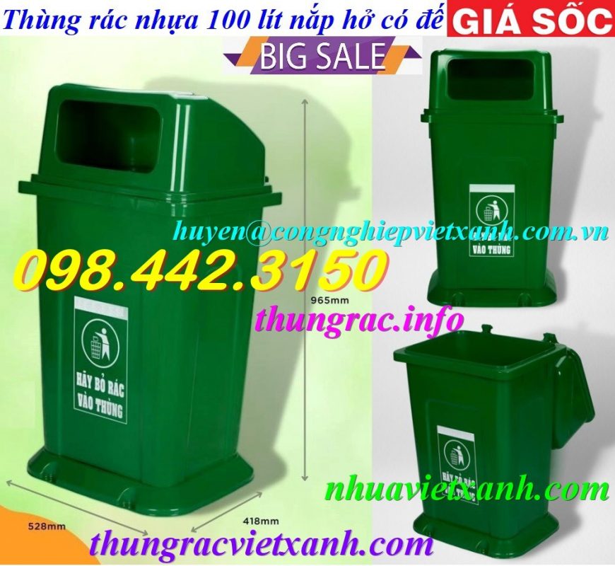 Thùng rác Việt Xanh – thùng rác công nghiệp, thùng nhựa, khay nhựa, nhựa công nghiệp