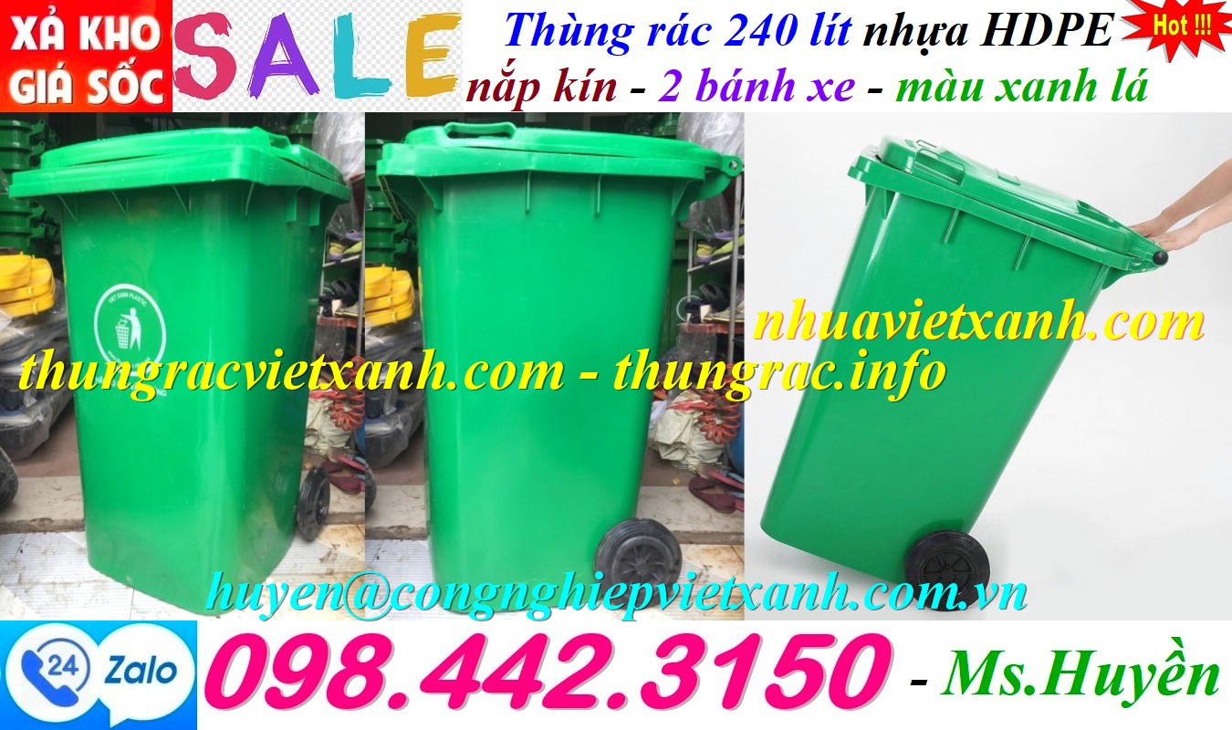 Thùng rác Việt Xanh – thùng rác công nghiệp, thùng nhựa, khay nhựa, nhựa công nghiệp