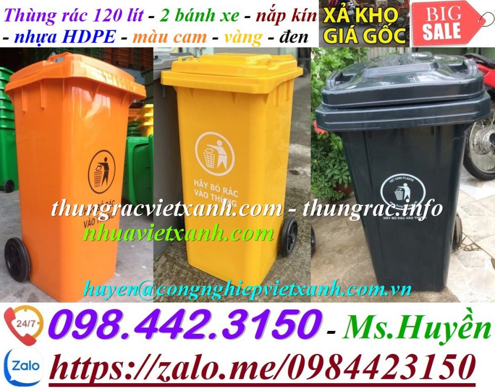 Thùng rác Việt Xanh – thùng rác công nghiệp, thùng nhựa, khay nhựa, nhựa công nghiệp