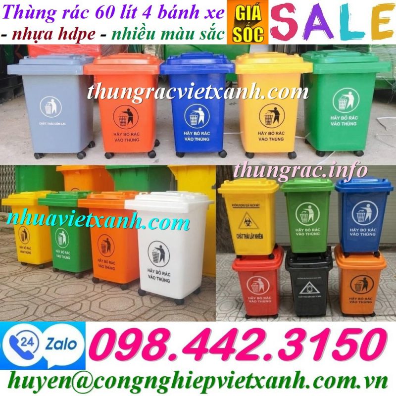 Thùng rác Việt Xanh – thùng rác công nghiệp, thùng nhựa, khay nhựa, nhựa công nghiệp