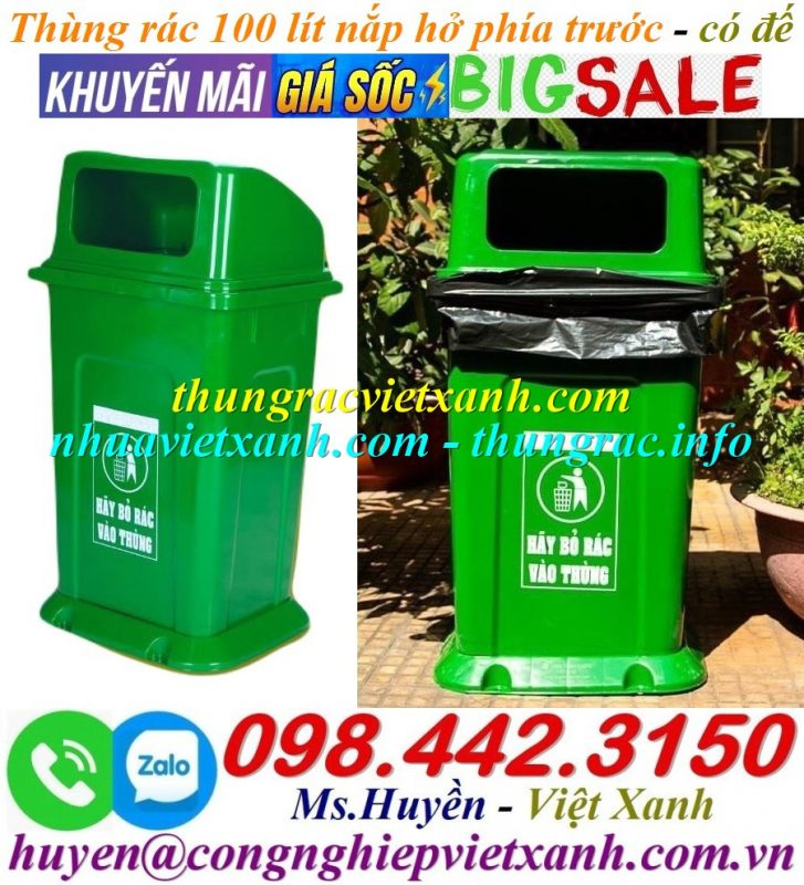 Thùng rác Việt Xanh – thùng rác công nghiệp, thùng nhựa, khay nhựa, nhựa công nghiệp