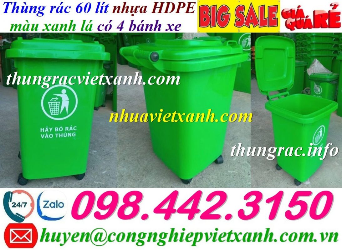 Thùng rác Việt Xanh – thùng rác công nghiệp, thùng nhựa, khay nhựa, nhựa công nghiệp