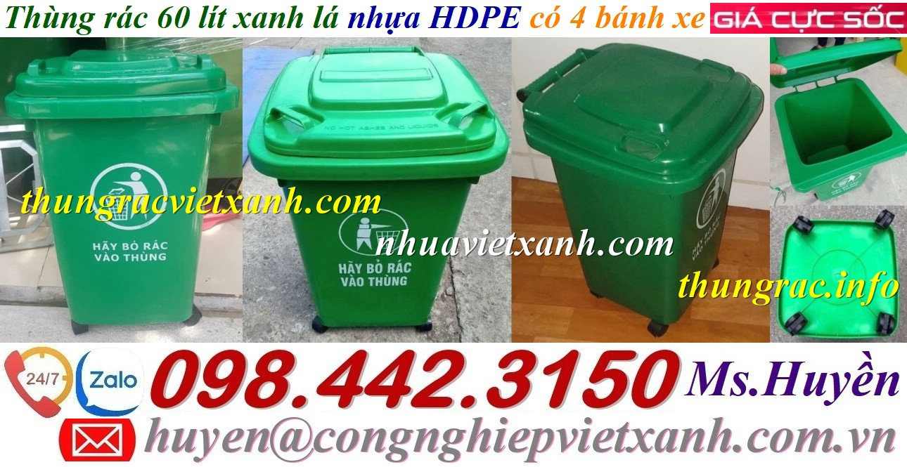 Thùng rác Việt Xanh – thùng rác công nghiệp, thùng nhựa, khay nhựa, nhựa công nghiệp