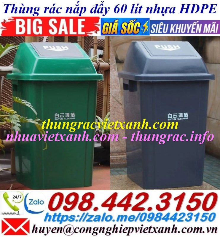Thùng rác Việt Xanh – thùng rác công nghiệp, thùng nhựa, khay nhựa, nhựa công nghiệp