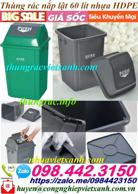 Thùng rác Việt Xanh – thùng rác công nghiệp, thùng nhựa, khay nhựa, nhựa công nghiệp