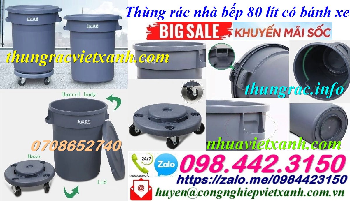 Thùng rác Việt Xanh – thùng rác công nghiệp, thùng nhựa, khay nhựa, nhựa công nghiệp