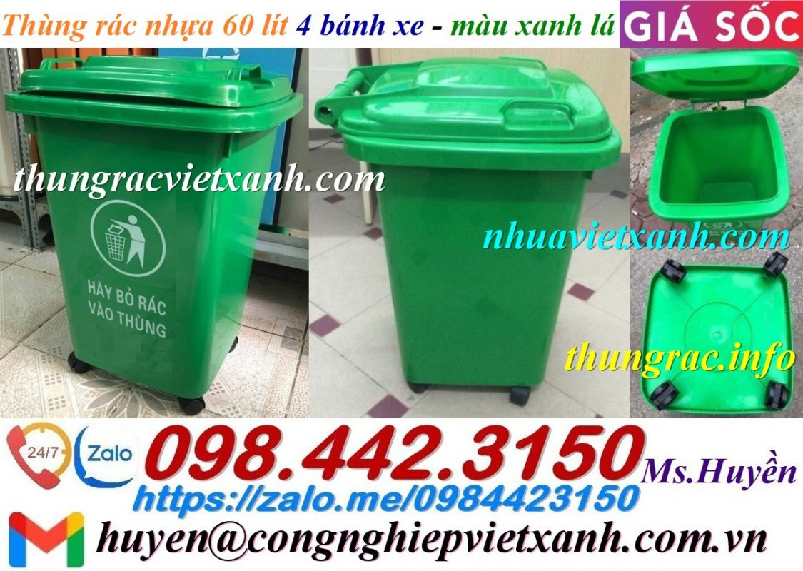 Thùng rác Việt Xanh – thùng rác công nghiệp, thùng nhựa, khay nhựa, nhựa công nghiệp