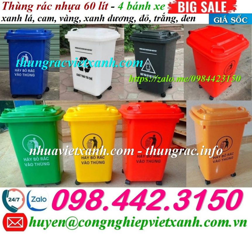 Thùng rác Việt Xanh – thùng rác công nghiệp, thùng nhựa, khay nhựa, nhựa công nghiệp